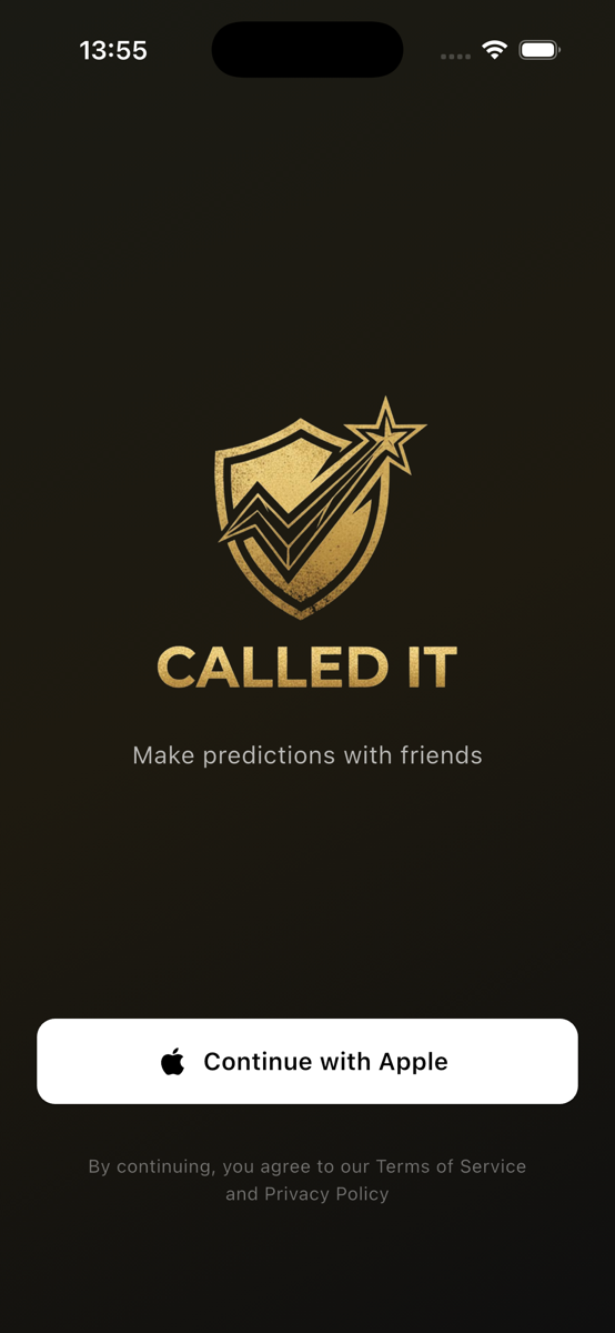 Called It app screenshot